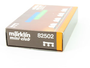 Z Scale Marklin Mini-Club 82502 DB German Karsdorfer Zement Flat Car 4-Pack