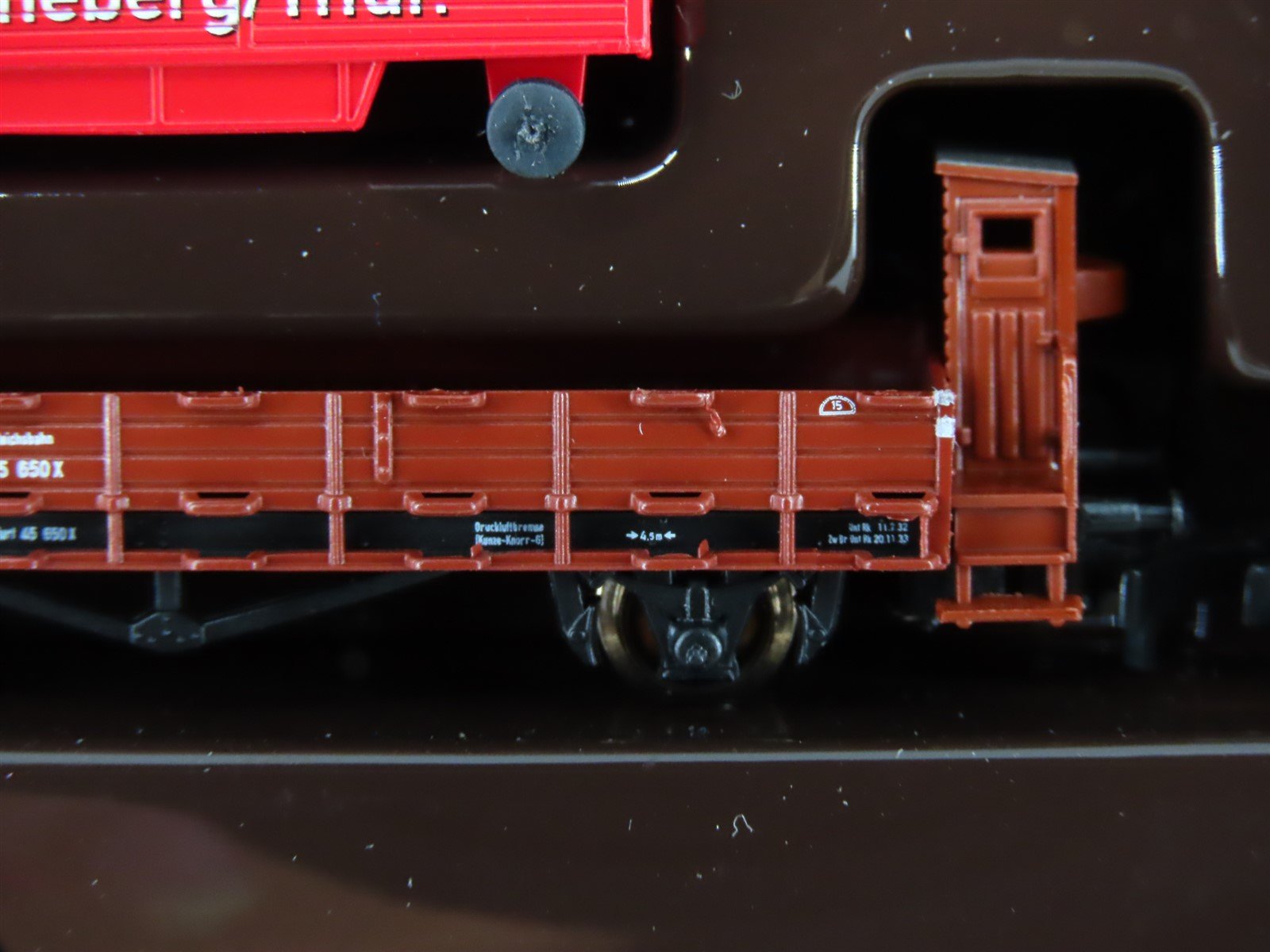 Z Scale Marklin Mini-Club 82515 DRG German Railroad 3-Car Freight Set