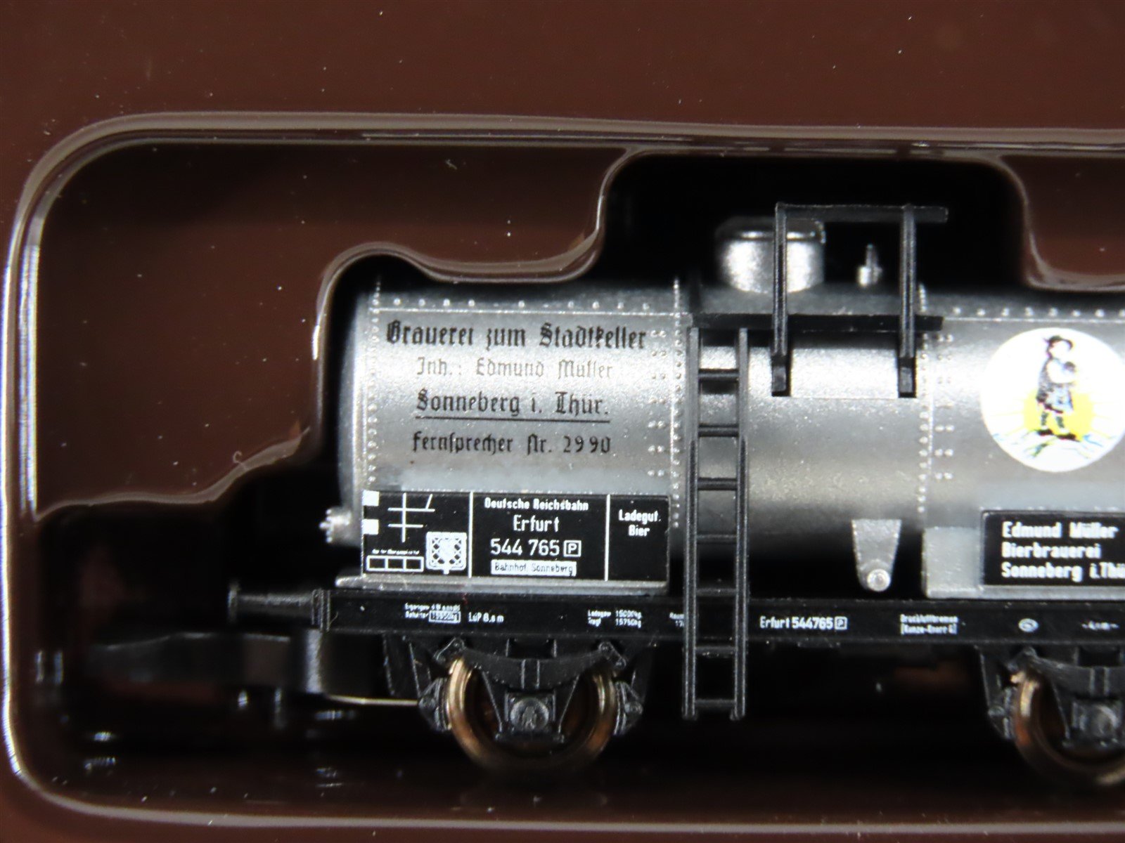 Z Scale Marklin Mini-Club 82515 DRG German Railroad 3-Car Freight Set