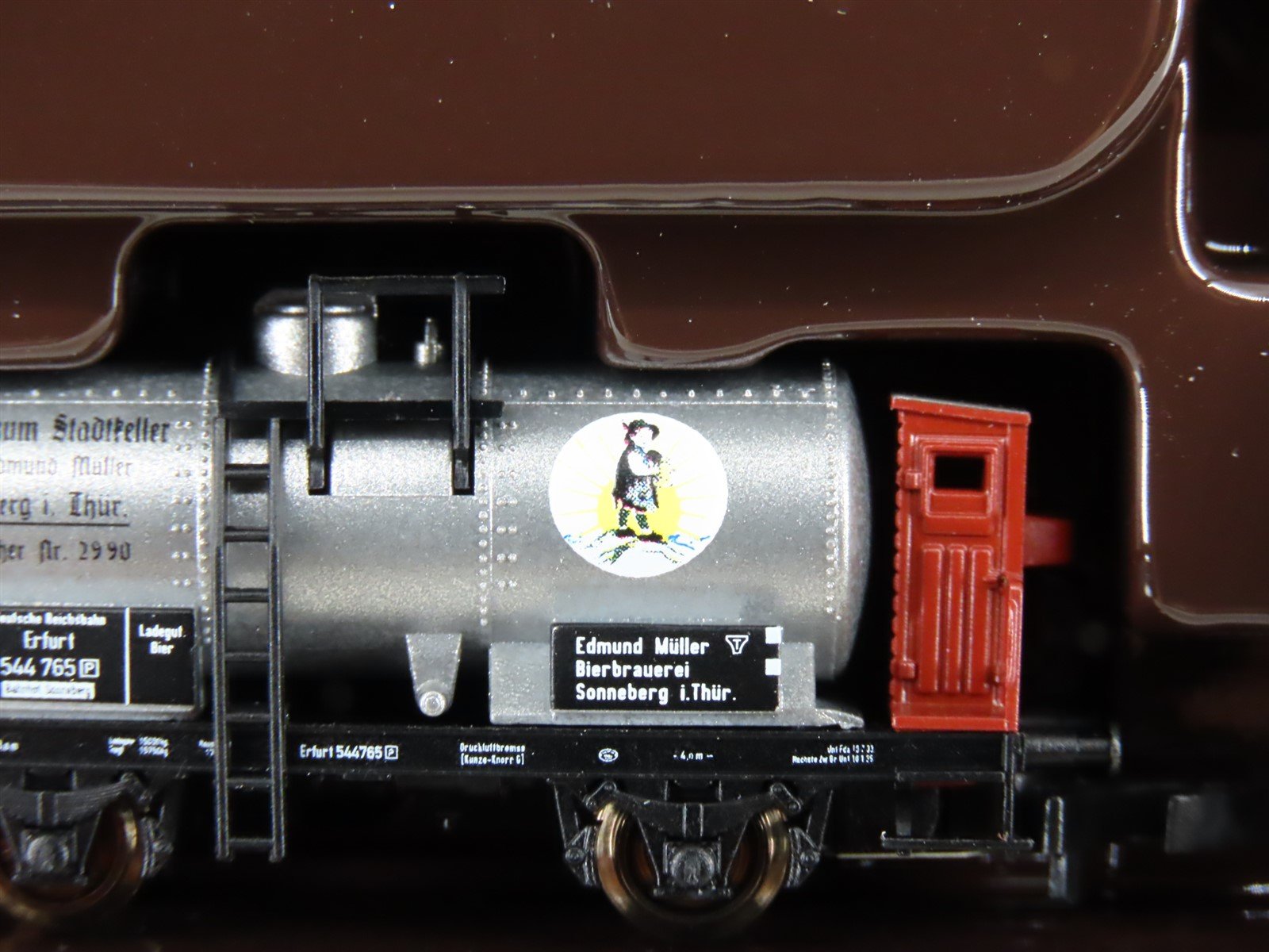 Z Scale Marklin Mini-Club 82515 DRG German Railroad 3-Car Freight Set