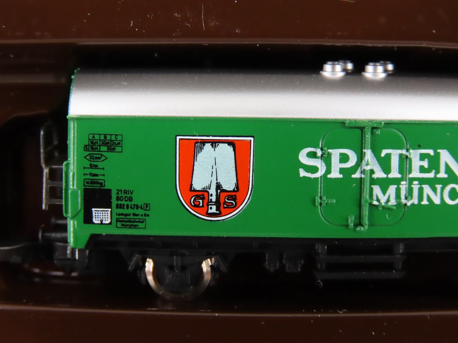 Z Scale Marklin Mini-Club 8663 Munich Breweries 6-Car Beer Wagon Set