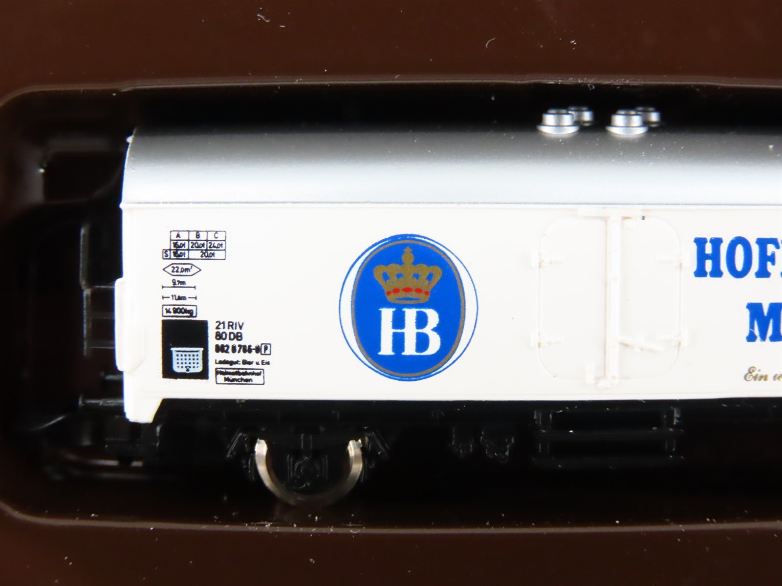 Z Scale Marklin Mini-Club 8663 Munich Breweries 6-Car Beer Wagon Set