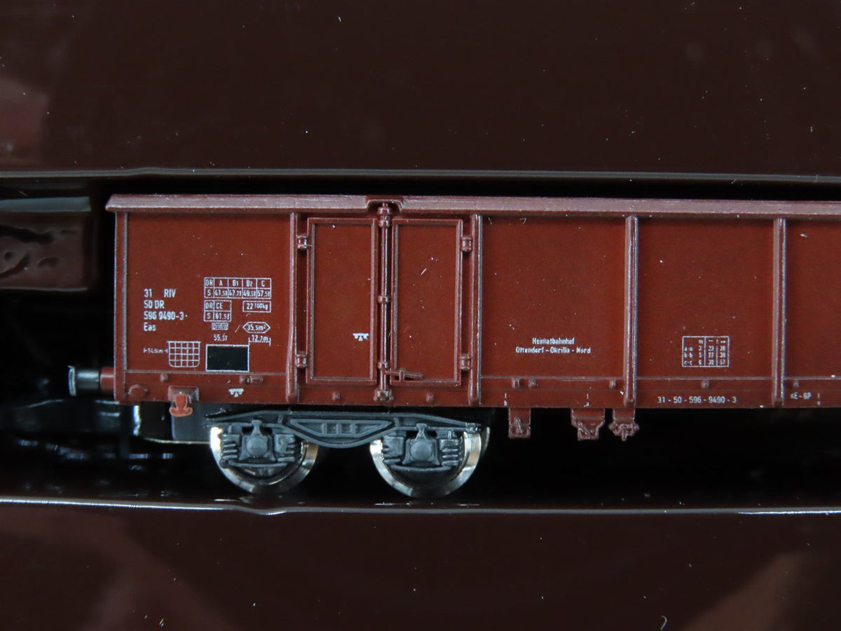 Z Scale Marklin Mini-Club 8204 DB German Federal Railroad 5-Car Freight Set