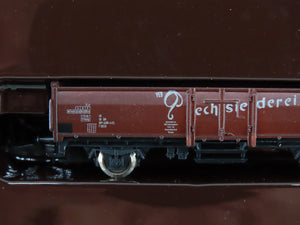 Z Scale Marklin Mini-Club 8204 DB German Federal Railroad 5-Car Freight Set