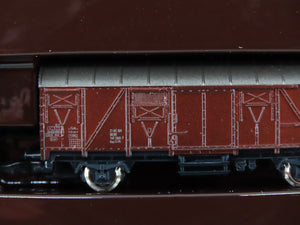 Z Scale Marklin Mini-Club 8204 DB German Federal Railroad 5-Car Freight Set