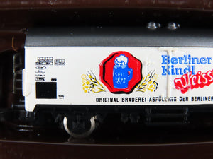 Z Scale Marklin Mini-Club 8400C Breweries of Berlin Beer Wagon 6-Car Set