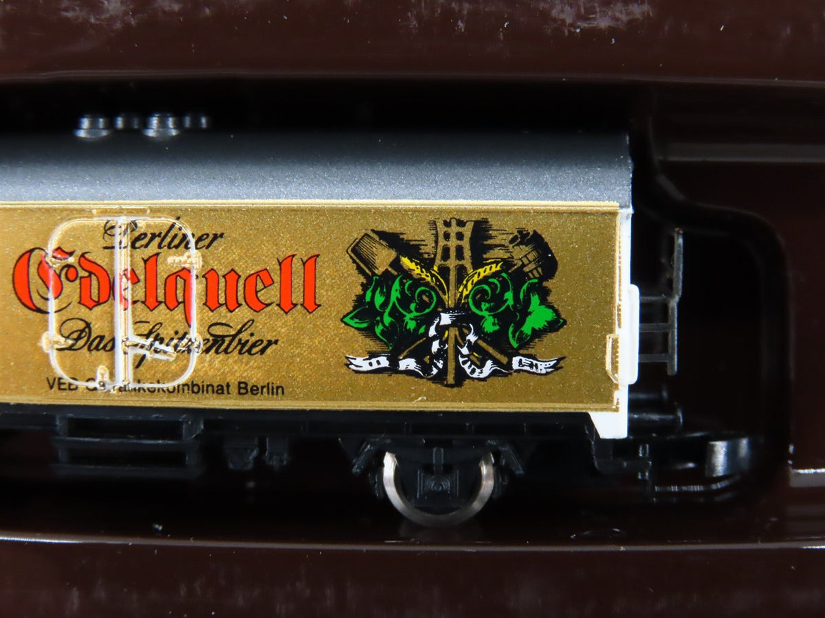 Z Scale Marklin Mini-Club 8400C Breweries of Berlin Beer Wagon 6-Car Set