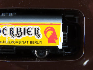 Z Scale Marklin Mini-Club 8400C Breweries of Berlin Beer Wagon 6-Car Set