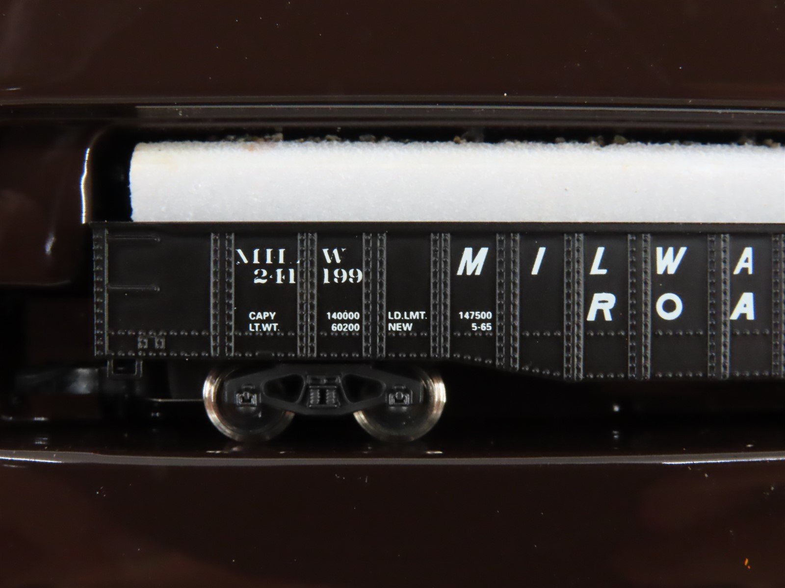 Z Scale Marklin Mini-Club 82512 MILW Milwaukee Road Freight Car Set w/ Tractor