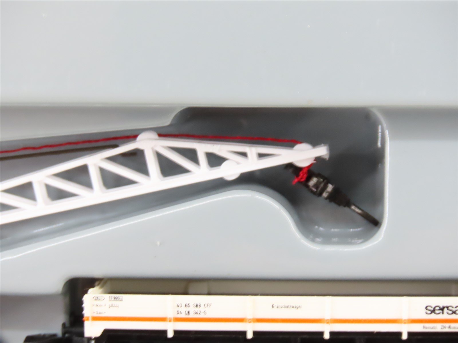 Z Scale Marklin Mini-Club 82517 SBB Swiss Sersa Track Laying Maintenance Set