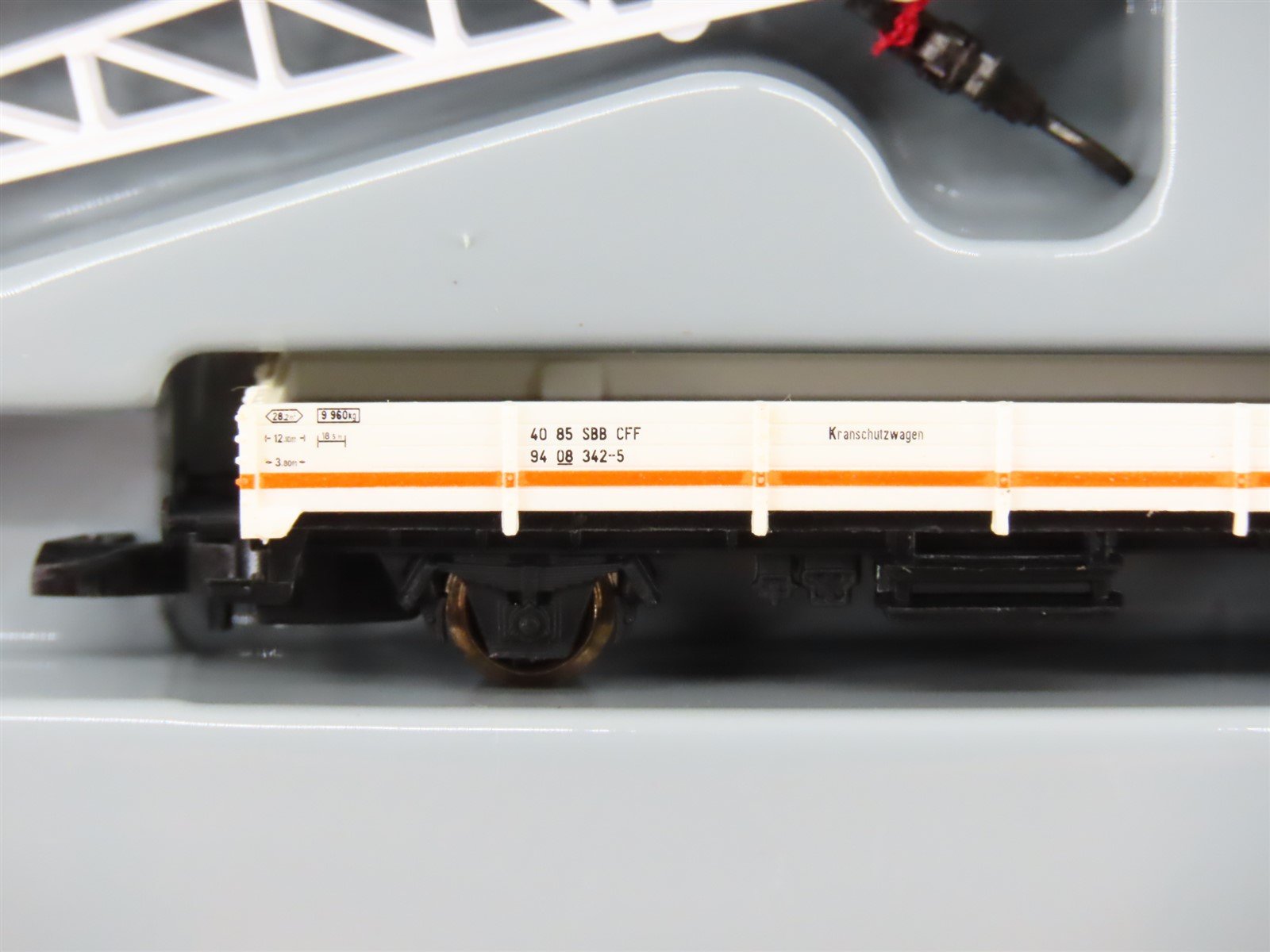 Z Scale Marklin Mini-Club 82517 SBB Swiss Sersa Track Laying Maintenance Set