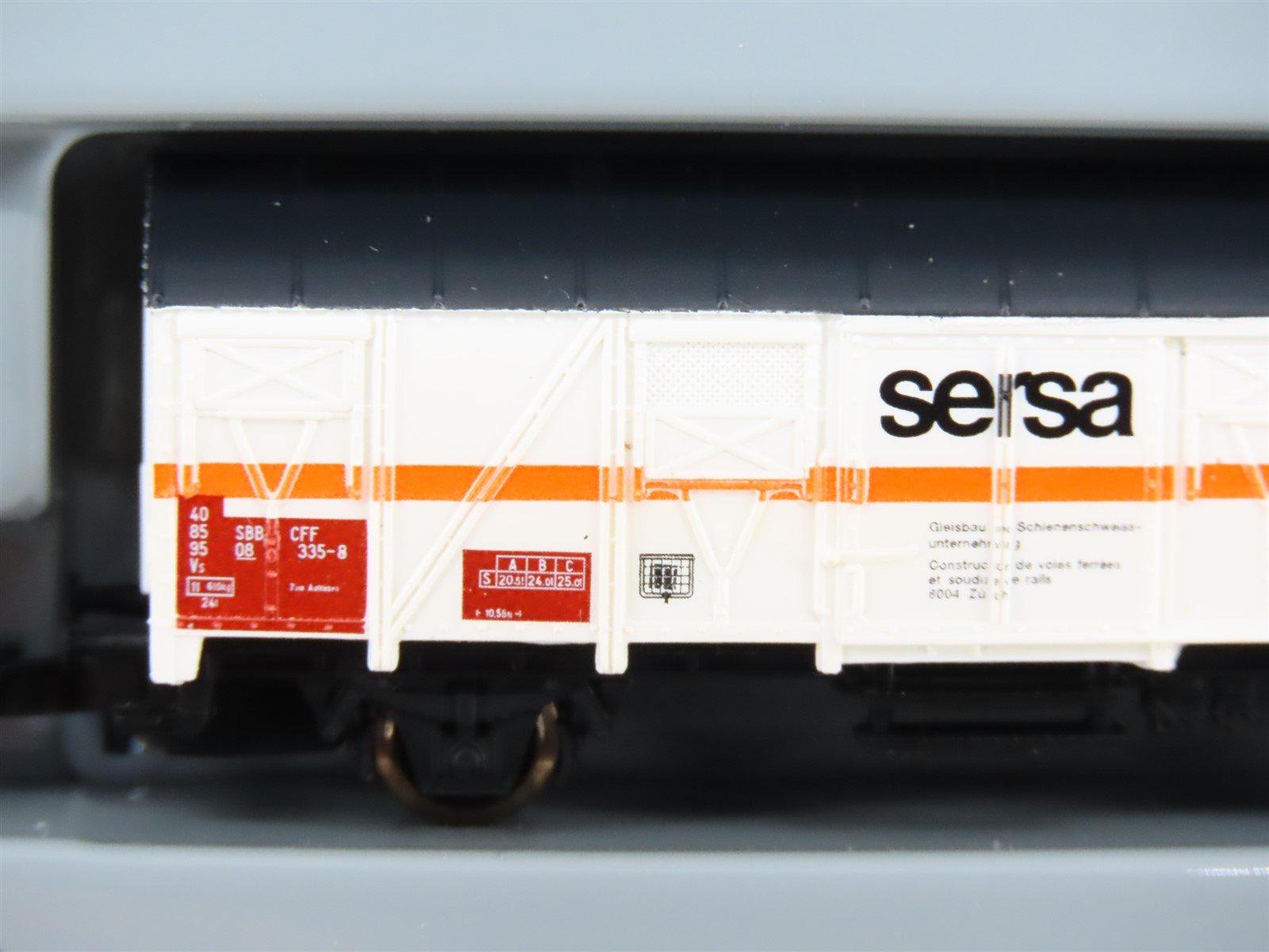 Z Scale Marklin Mini-Club 82517 SBB Swiss Sersa Track Laying Maintenance Set