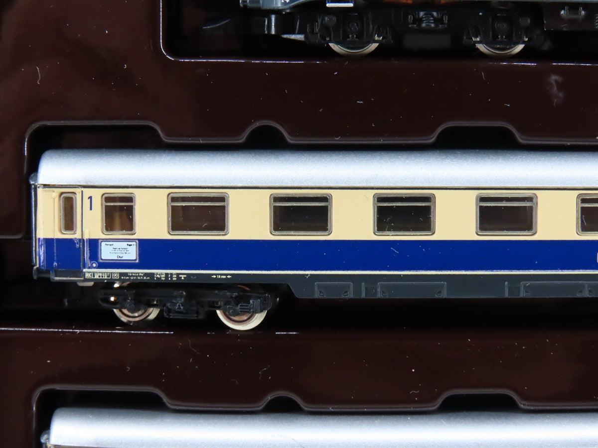 Z Scale Marklin Mini-Club 81412 DB German E10 Electric Passenger Train Set