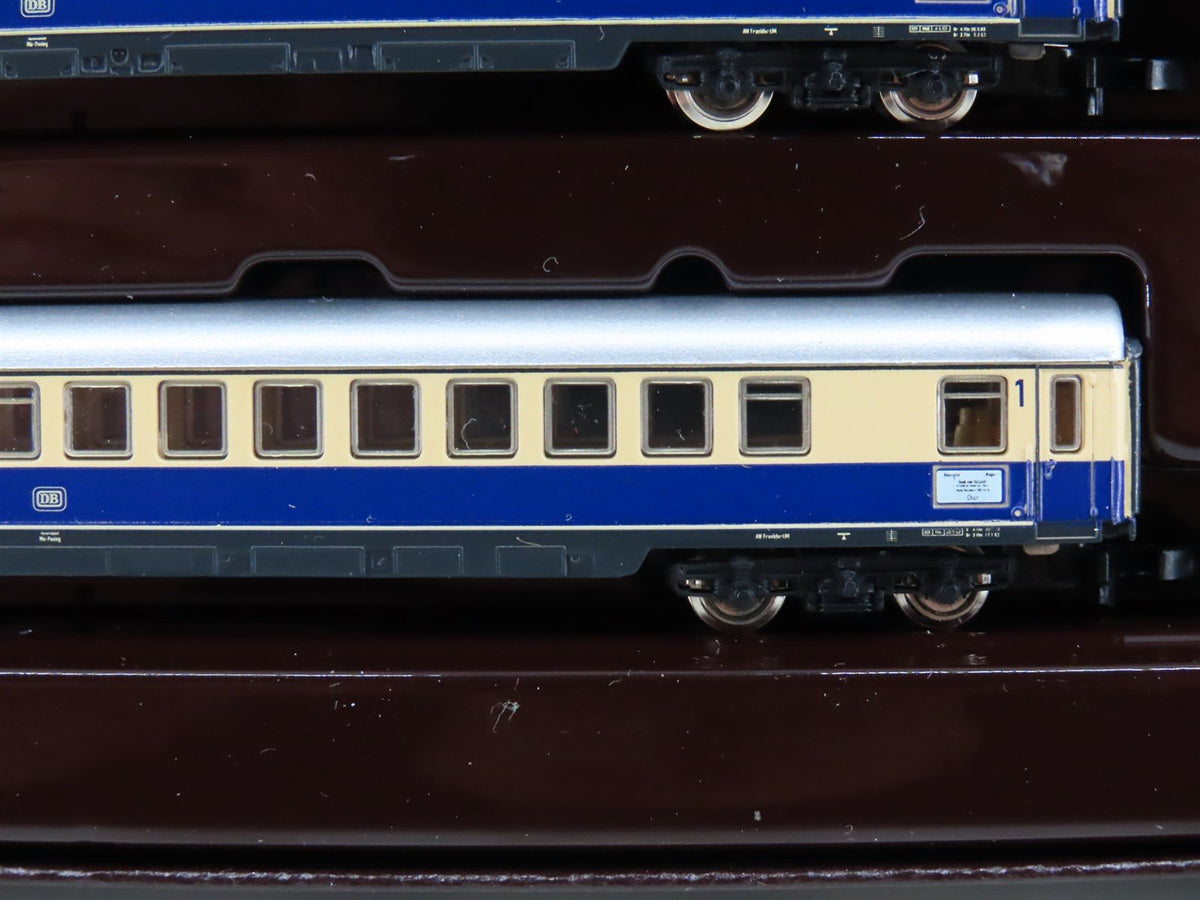 Z Scale Marklin Mini-Club 81412 DB German E10 Electric Passenger Train Set