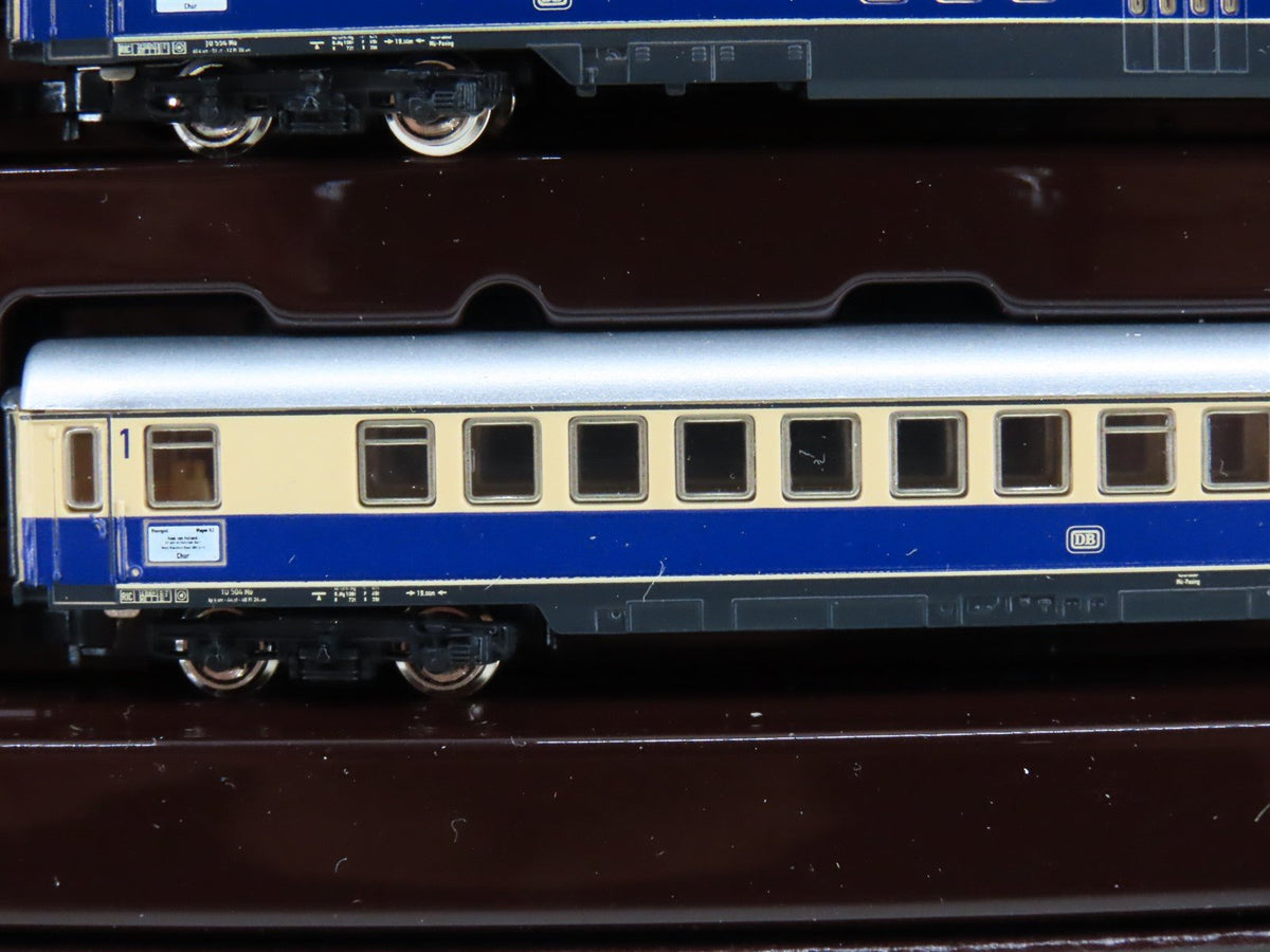 Z Scale Marklin Mini-Club 81412 DB German E10 Electric Passenger Train Set