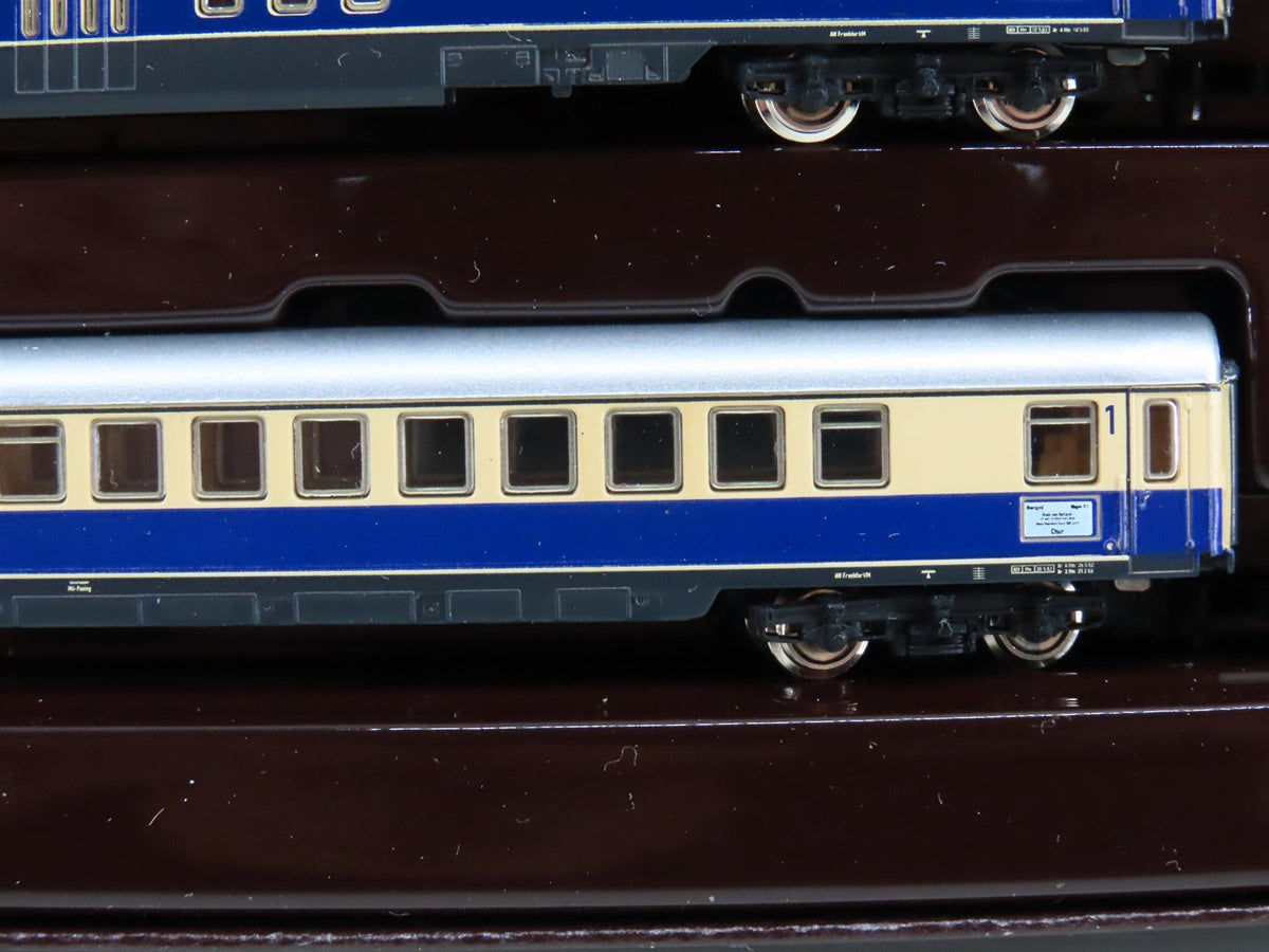 Z Scale Marklin Mini-Club 81412 DB German E10 Electric Passenger Train Set