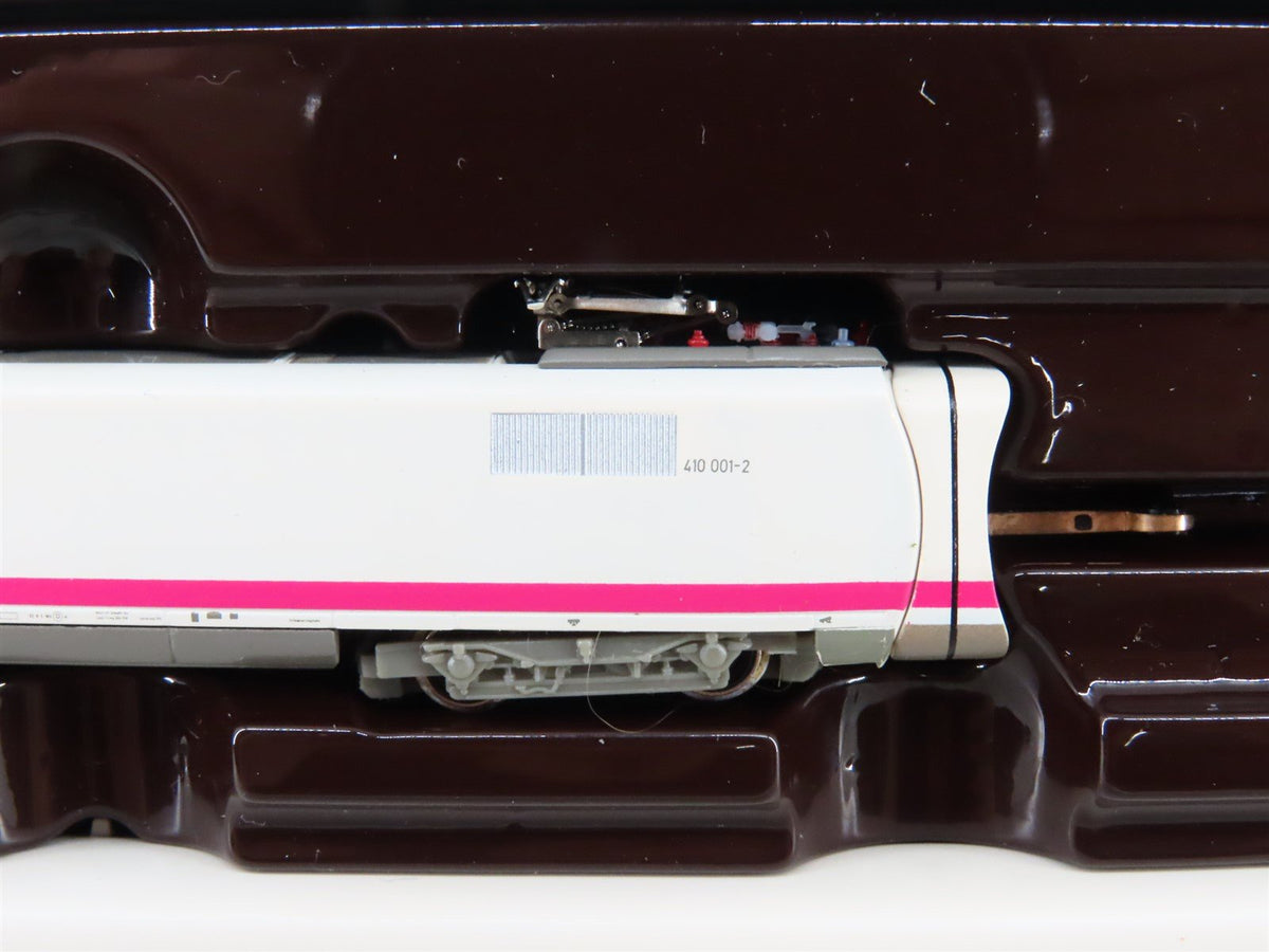Z Scale Marklin Mini-Club 8871 DB-AG ICE InterCity EMU Electric 4-Unit Set