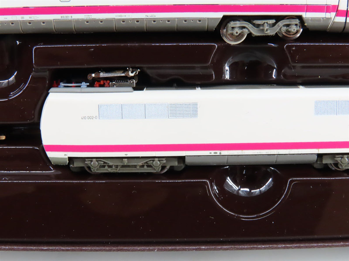 Z Scale Marklin Mini-Club 8871 DB-AG ICE InterCity EMU Electric 4-Unit Set