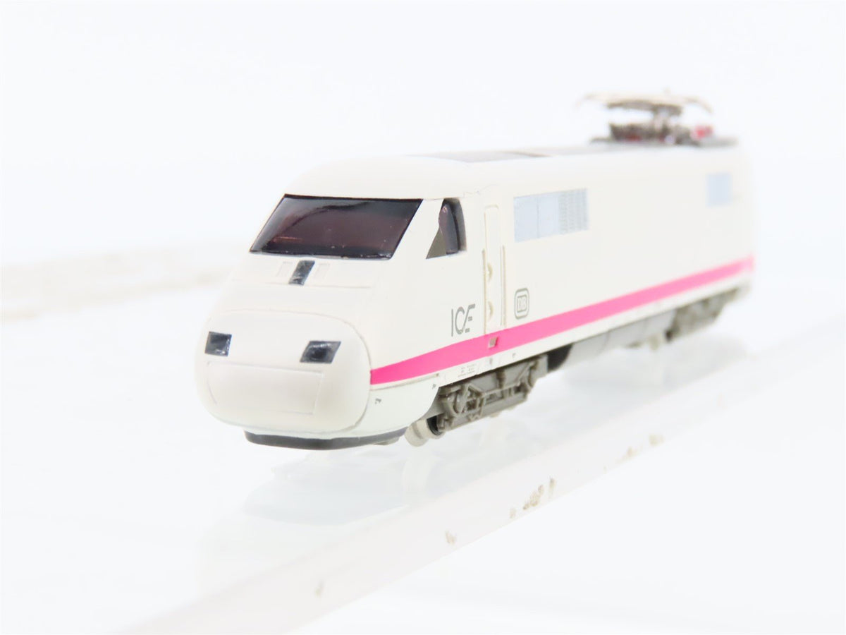 Z Scale Marklin Mini-Club 8871 DB-AG ICE InterCity EMU Electric 4-Unit Set