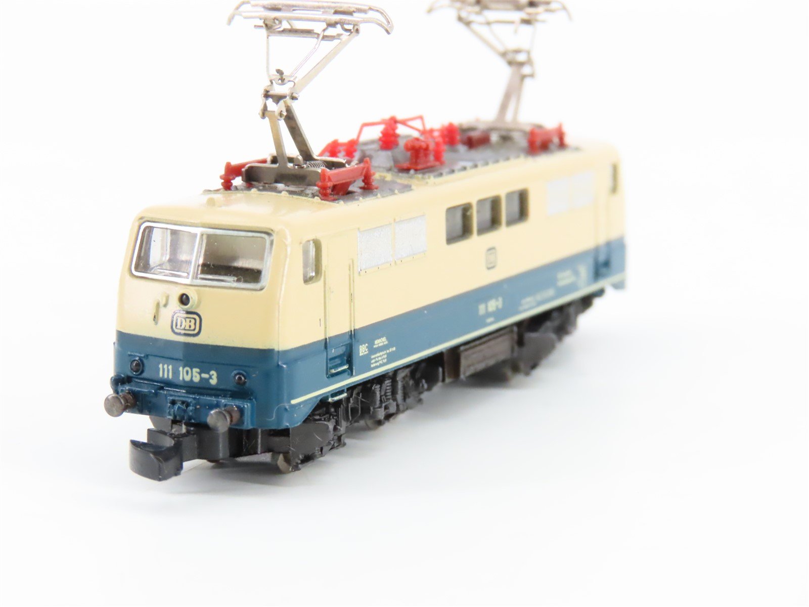 Z Marklin Mini-Club 8105 DB German Airport Express BR111 Electric Passenger Set