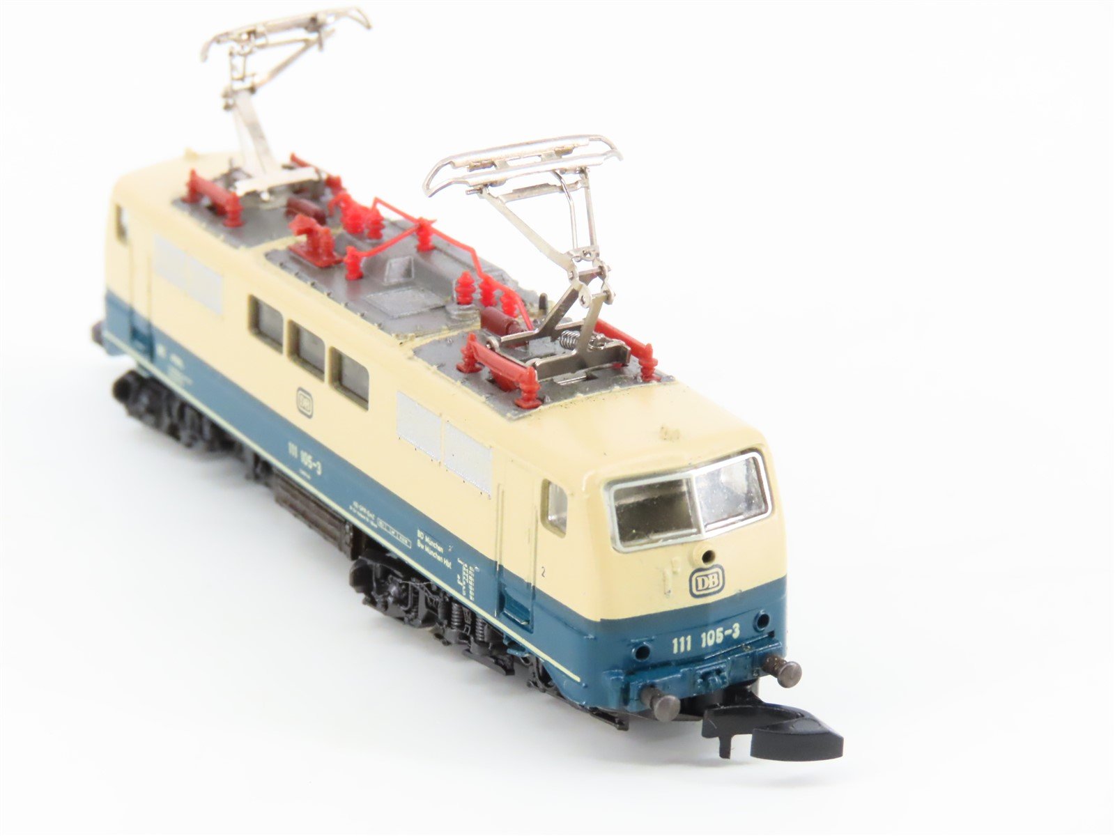 Z Marklin Mini-Club 8105 DB German Airport Express BR111 Electric Passenger Set