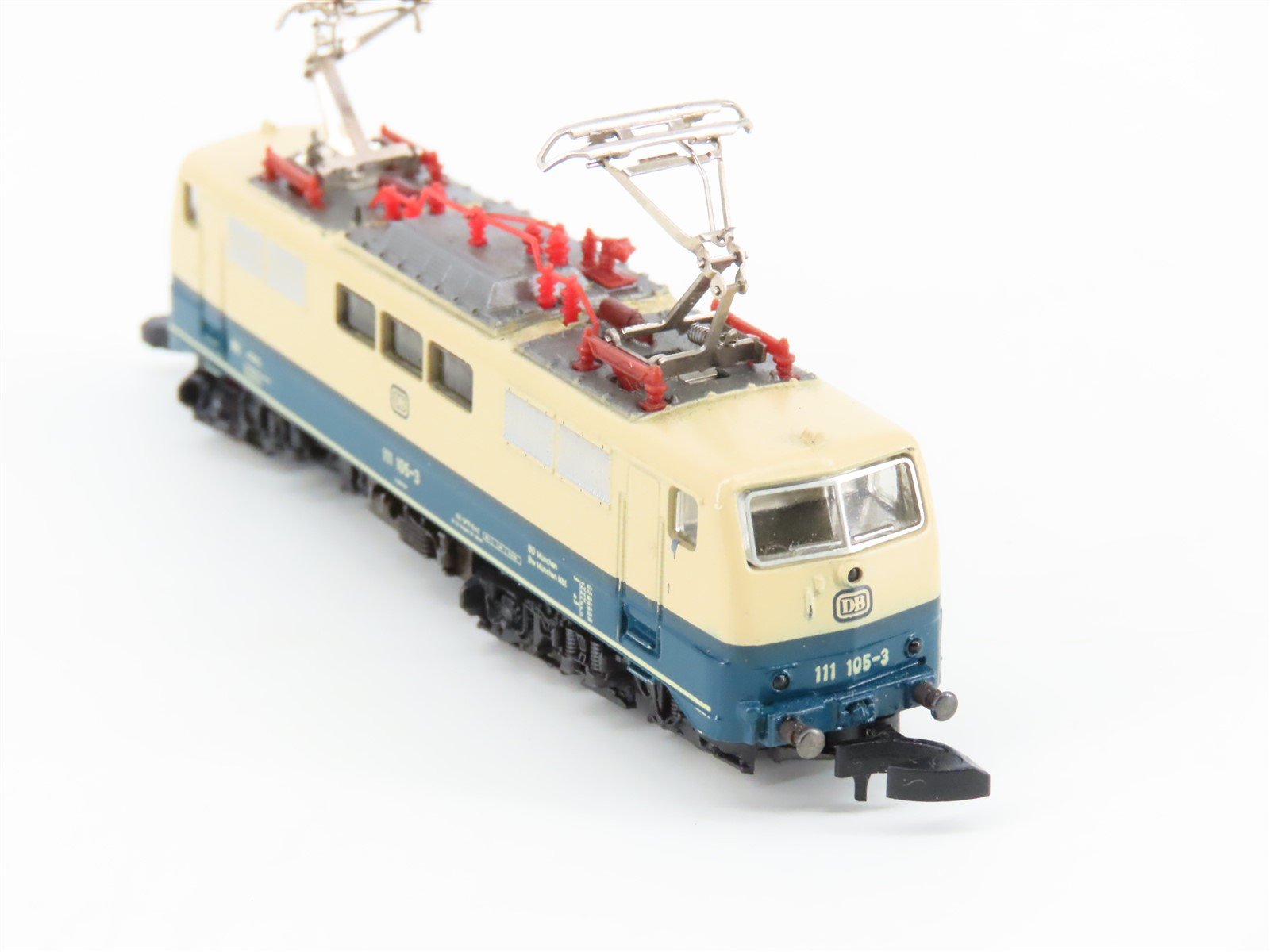 Z Marklin Mini-Club 8105 DB German Airport Express BR111 Electric Passenger Set