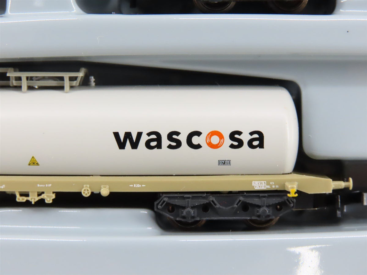 Z Marklin Mini-Club 81427 SBB Swiss ChemOil Re460 Electric Freight Train Set