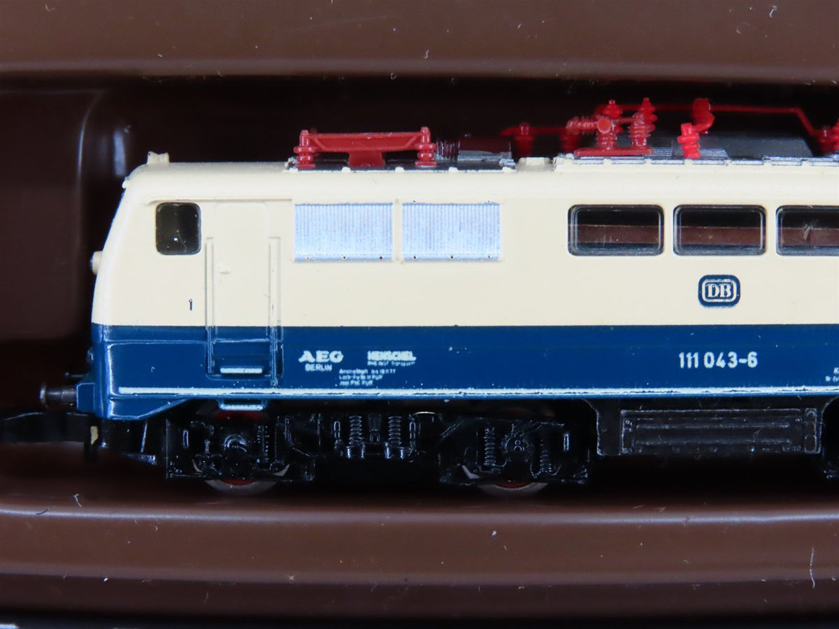 Z Scale Marklin Mini-Club 8101 DB German BR111 Electric Passenger Train Set