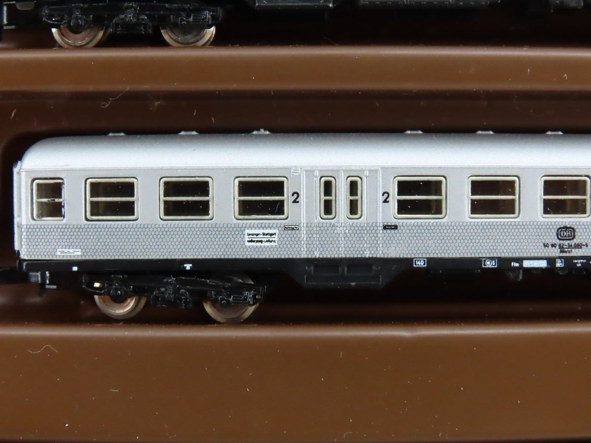 Z Scale Marklin Mini-Club 8101 DB German BR111 Electric Passenger Train Set