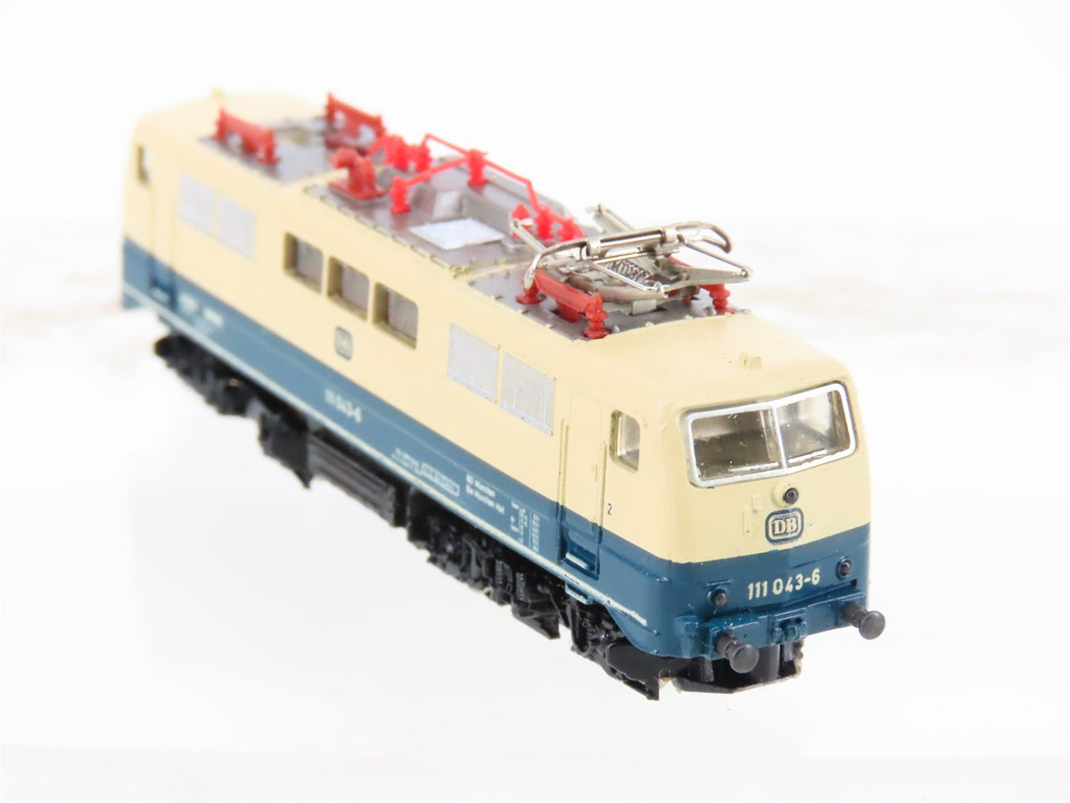 Z Scale Marklin Mini-Club 8101 DB German BR111 Electric Passenger Train Set