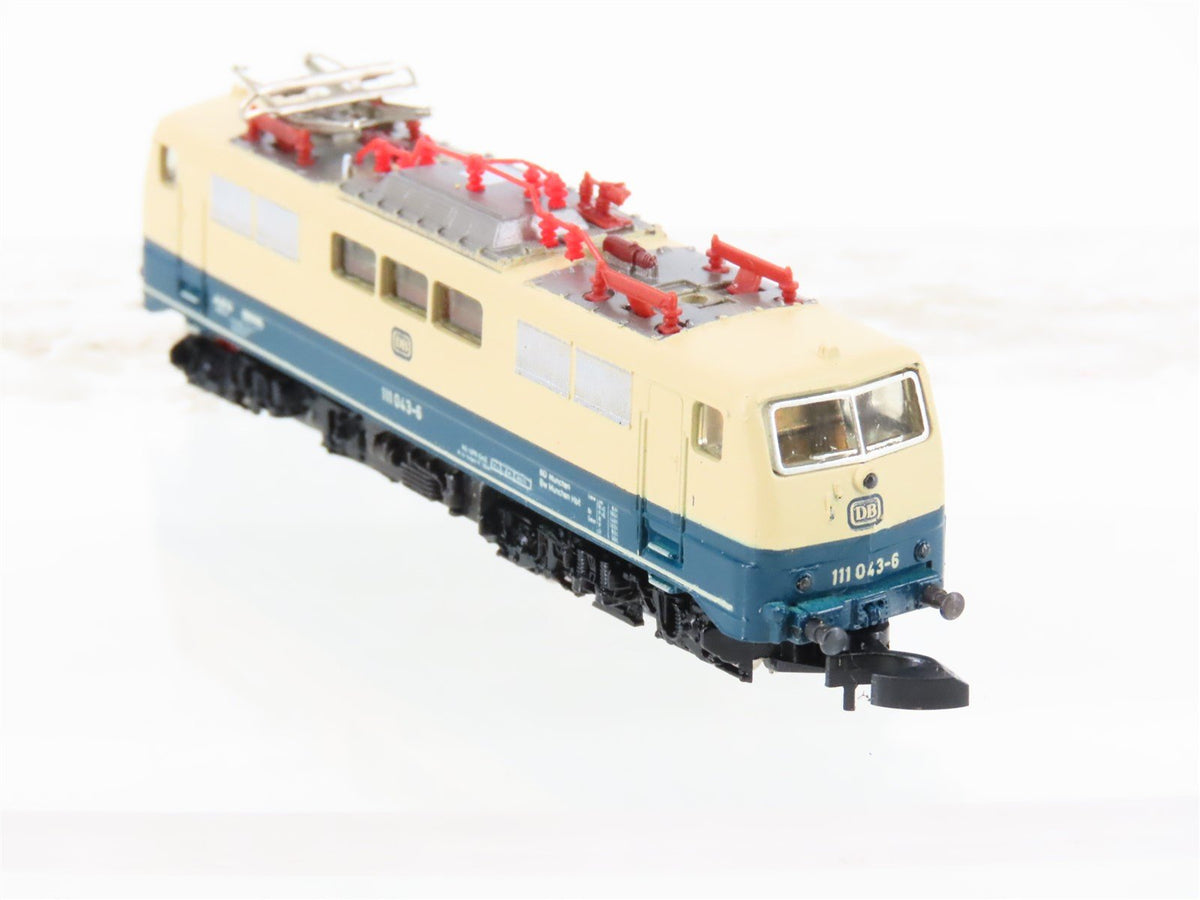 Z Scale Marklin Mini-Club 8101 DB German BR111 Electric Passenger Train Set