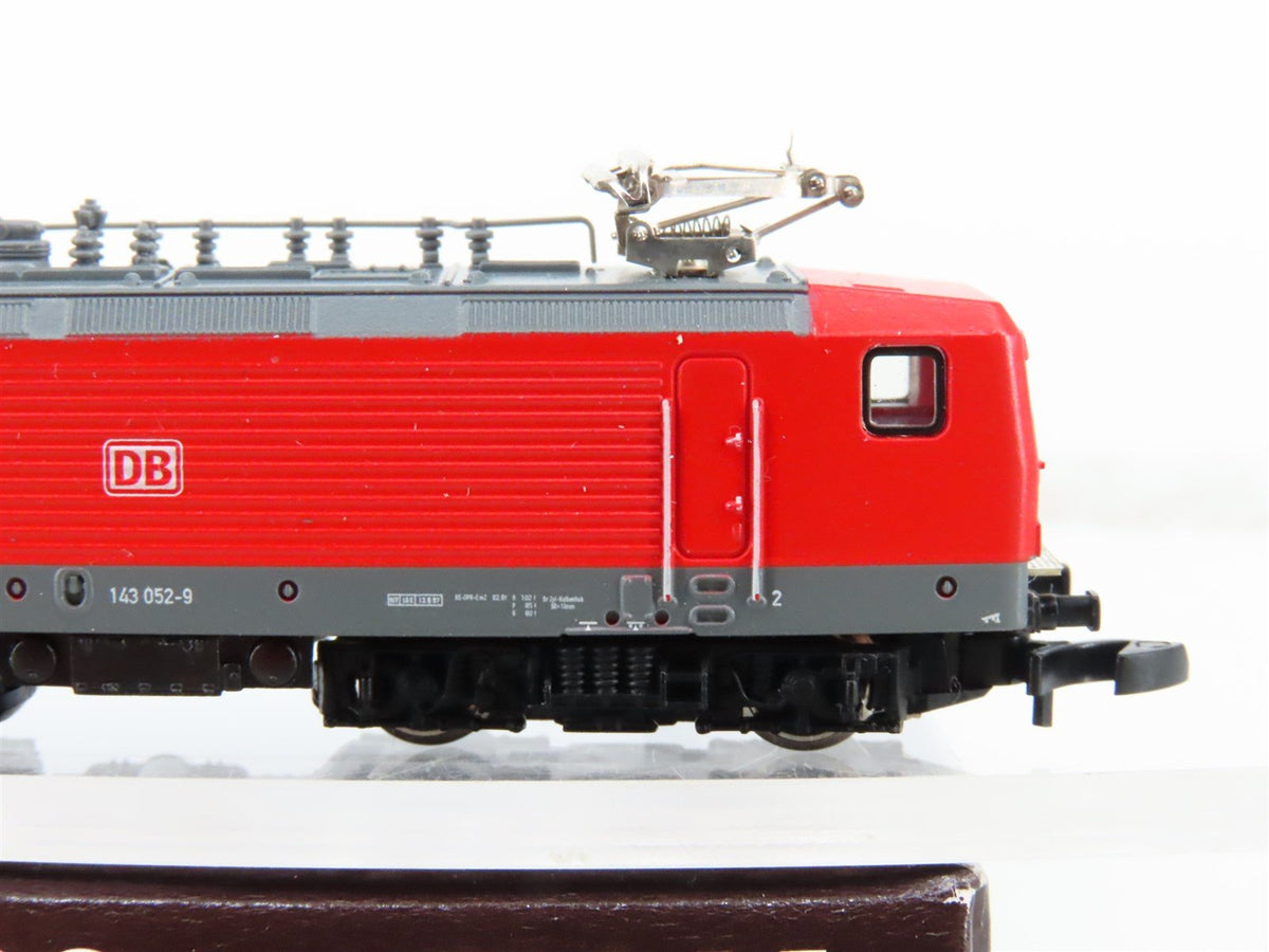Z Scale Marklin Mini-Club 88432 DB-AG German BR 143 Electric Locomotive #052-9