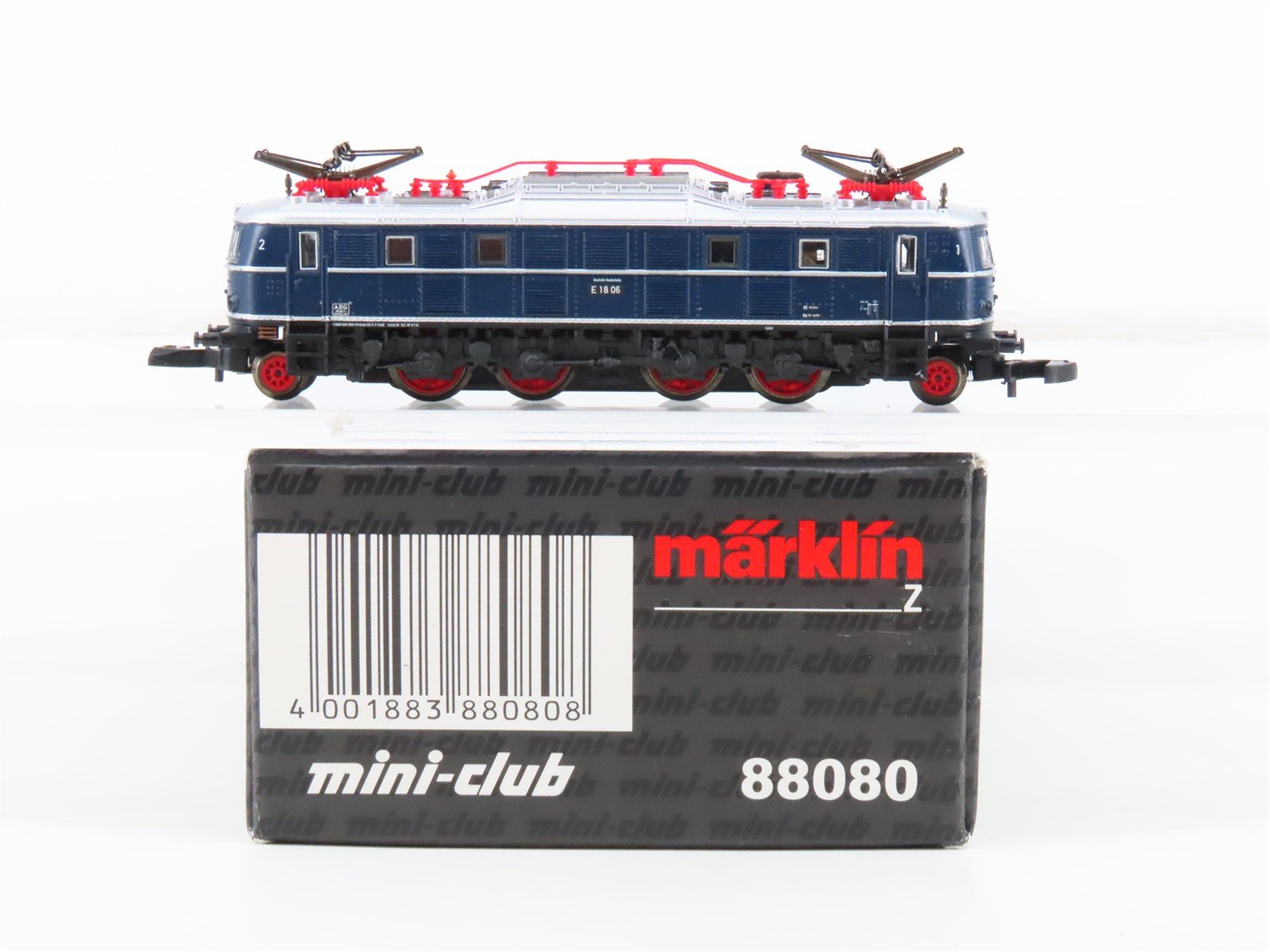 Z Scale Marklin Mini-Club 88080 DB Deutsche Bundesbahn E18 Electric #06
