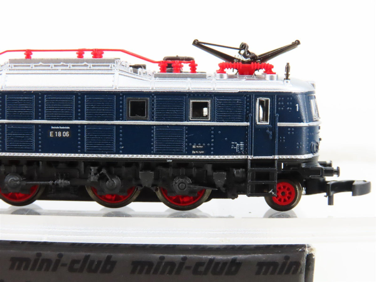 Z Scale Marklin Mini-Club 88080 DB Deutsche Bundesbahn E18 Electric #06