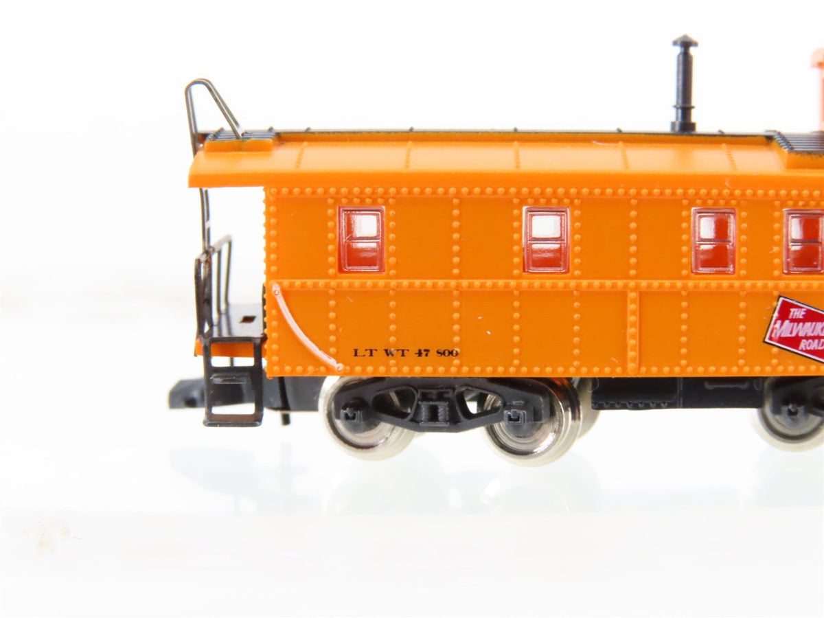 Z Scale Marklin Mini-Club 88603 MILW Milwaukee Road EMD F7A Diesel &amp; Caboose Set