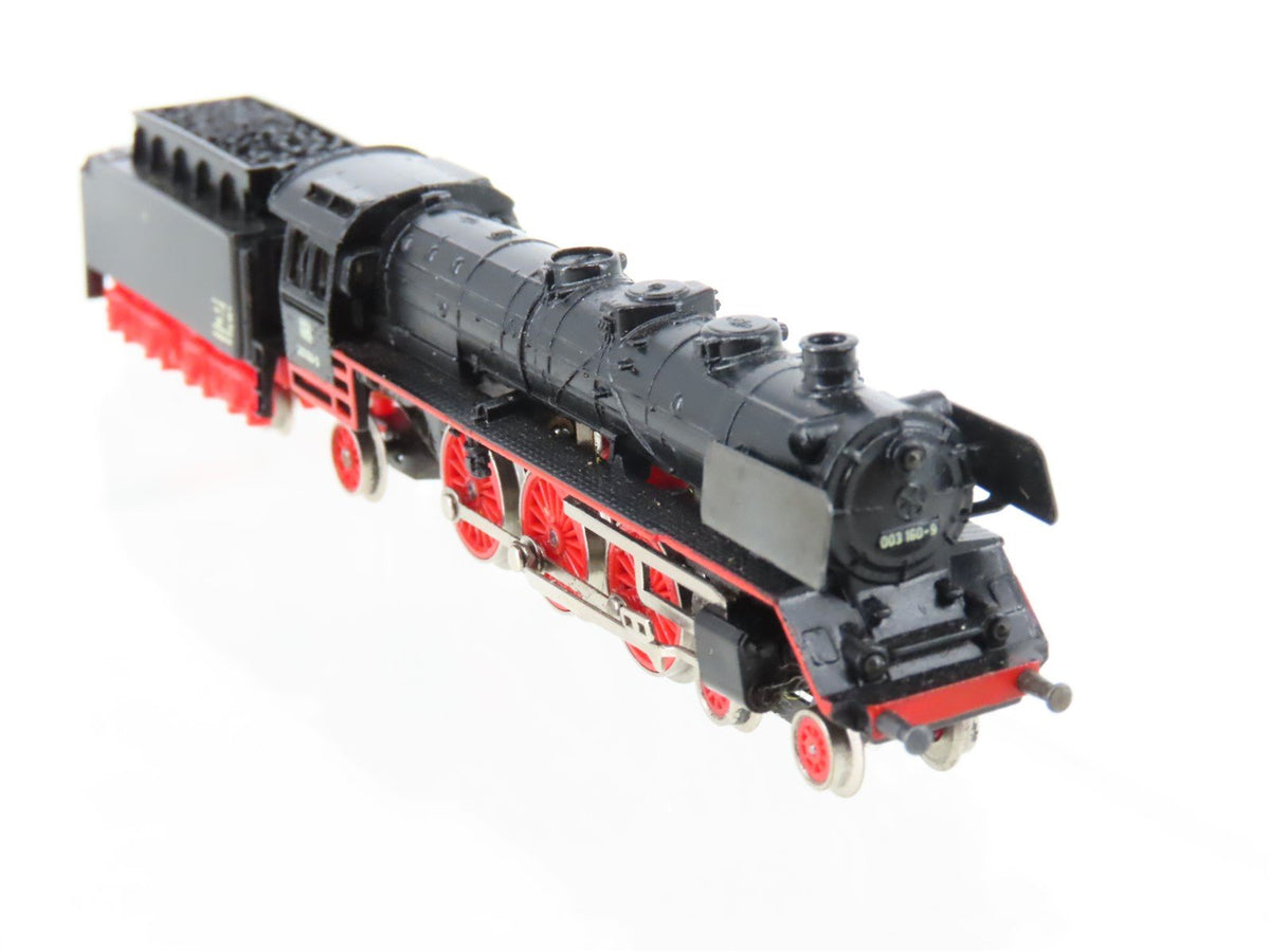 Z Scale Marklin Mini-Club 8885 DB German 4-6-2 BR003 Steam Locomotive #160-9