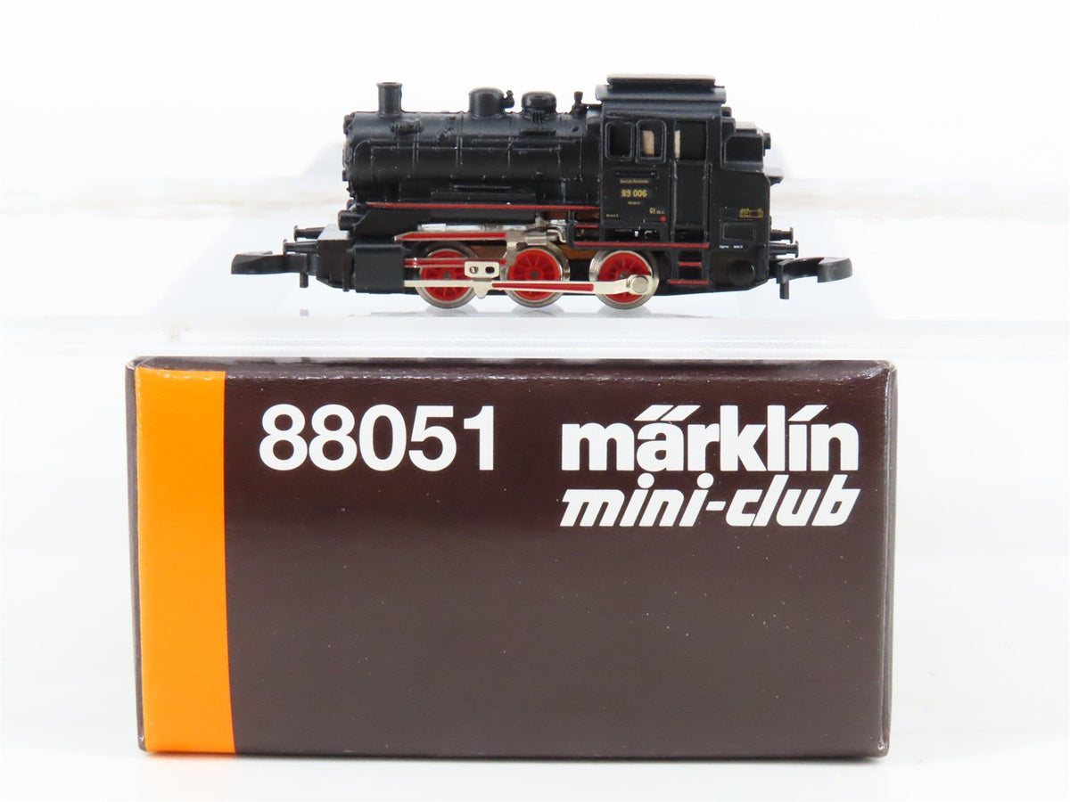 Z Scale Marklin Mini-Club 88051 DR Deutsche Reichsbahn 0-6-0T BR89 Steam #006