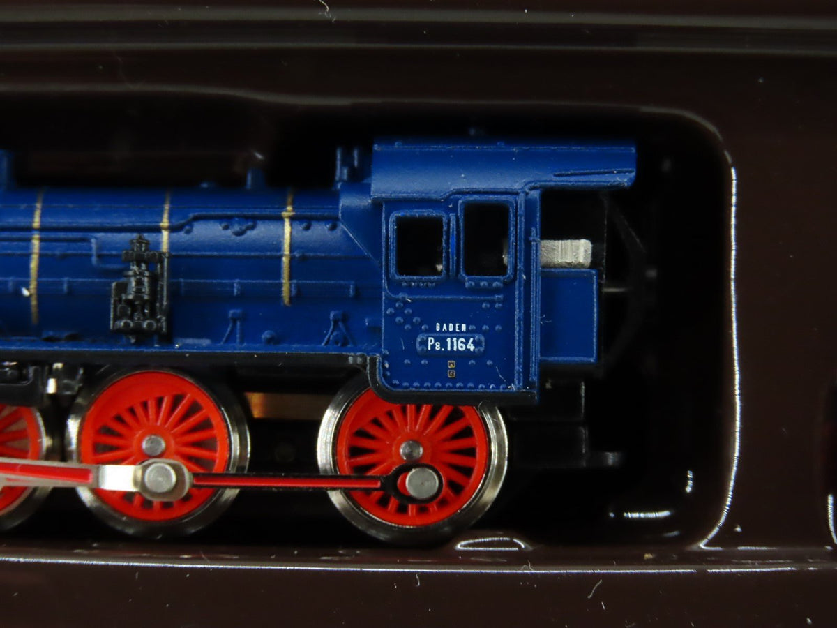 Z Marklin Mini-Club 81420 Baden State 4-6-0 P8 Steam Passenger/Freight Train Set