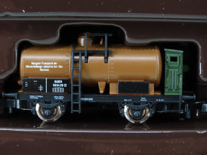 Z Marklin Mini-Club 81420 Baden State 4-6-0 P8 Steam Passenger/Freight Train Set