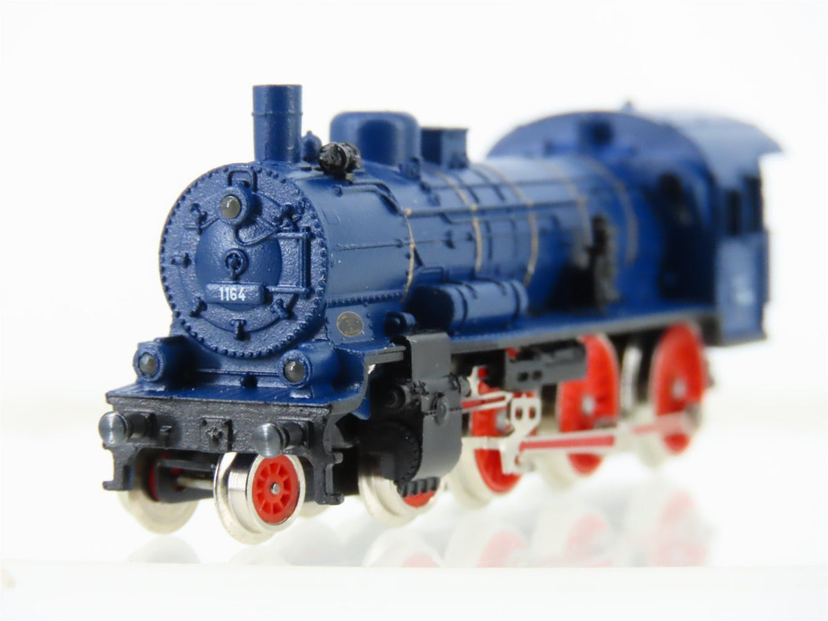 Z Marklin Mini-Club 81420 Baden State 4-6-0 P8 Steam Passenger/Freight Train Set