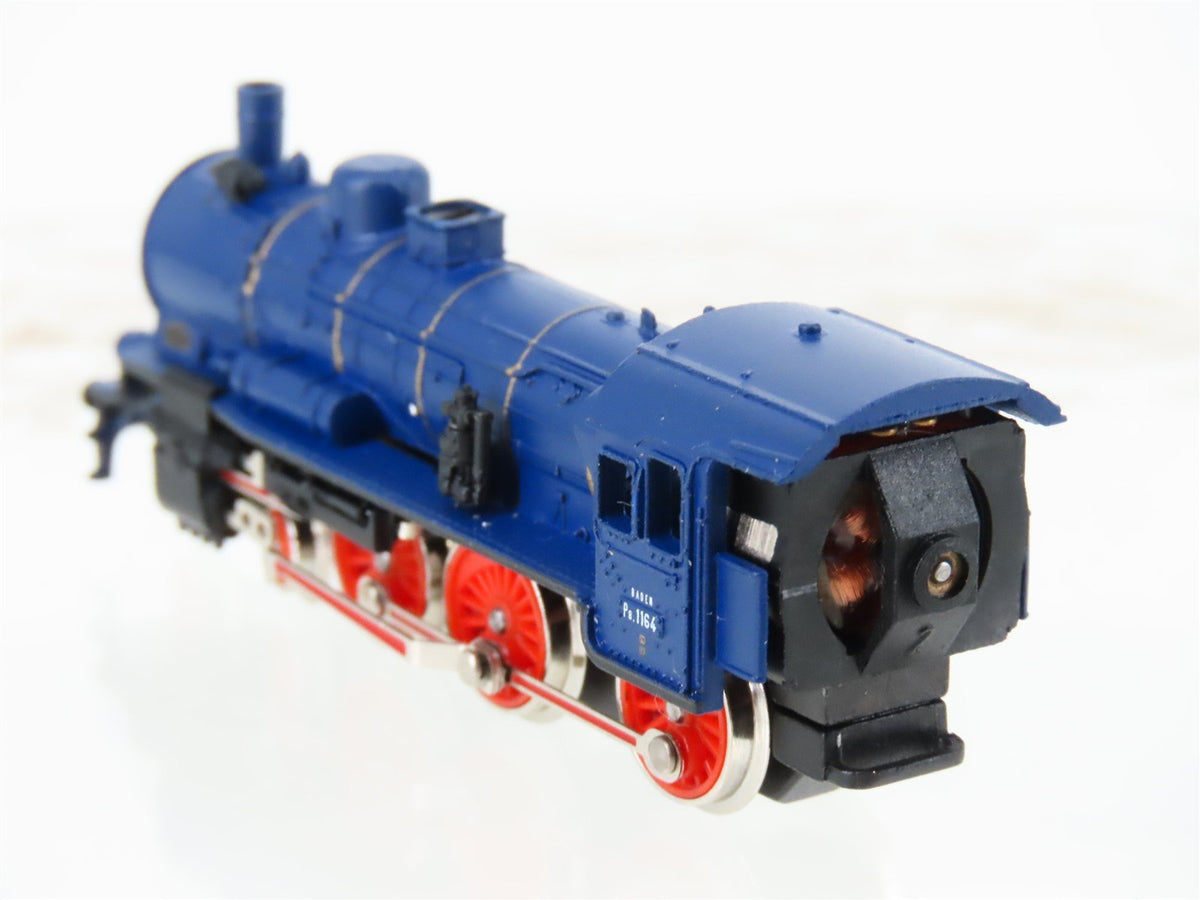 Z Marklin Mini-Club 81420 Baden State 4-6-0 P8 Steam Passenger/Freight Train Set