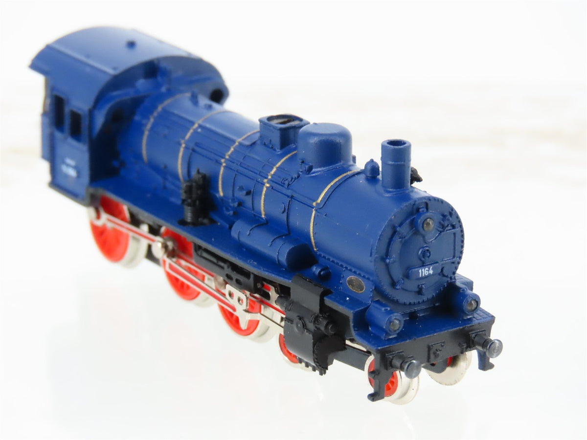 Z Marklin Mini-Club 81420 Baden State 4-6-0 P8 Steam Passenger/Freight Train Set