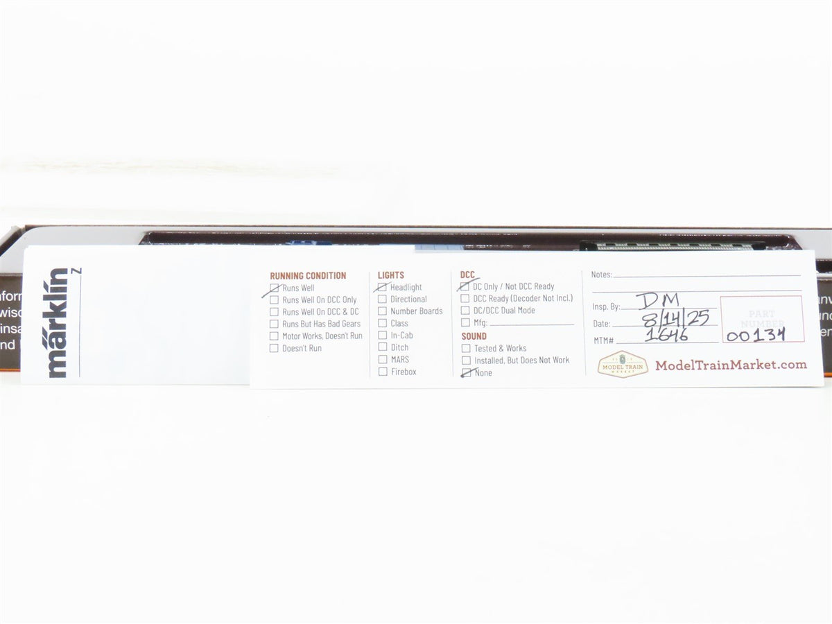 Z Marklin Mini-Club 81420 Baden State 4-6-0 P8 Steam Passenger/Freight Train Set