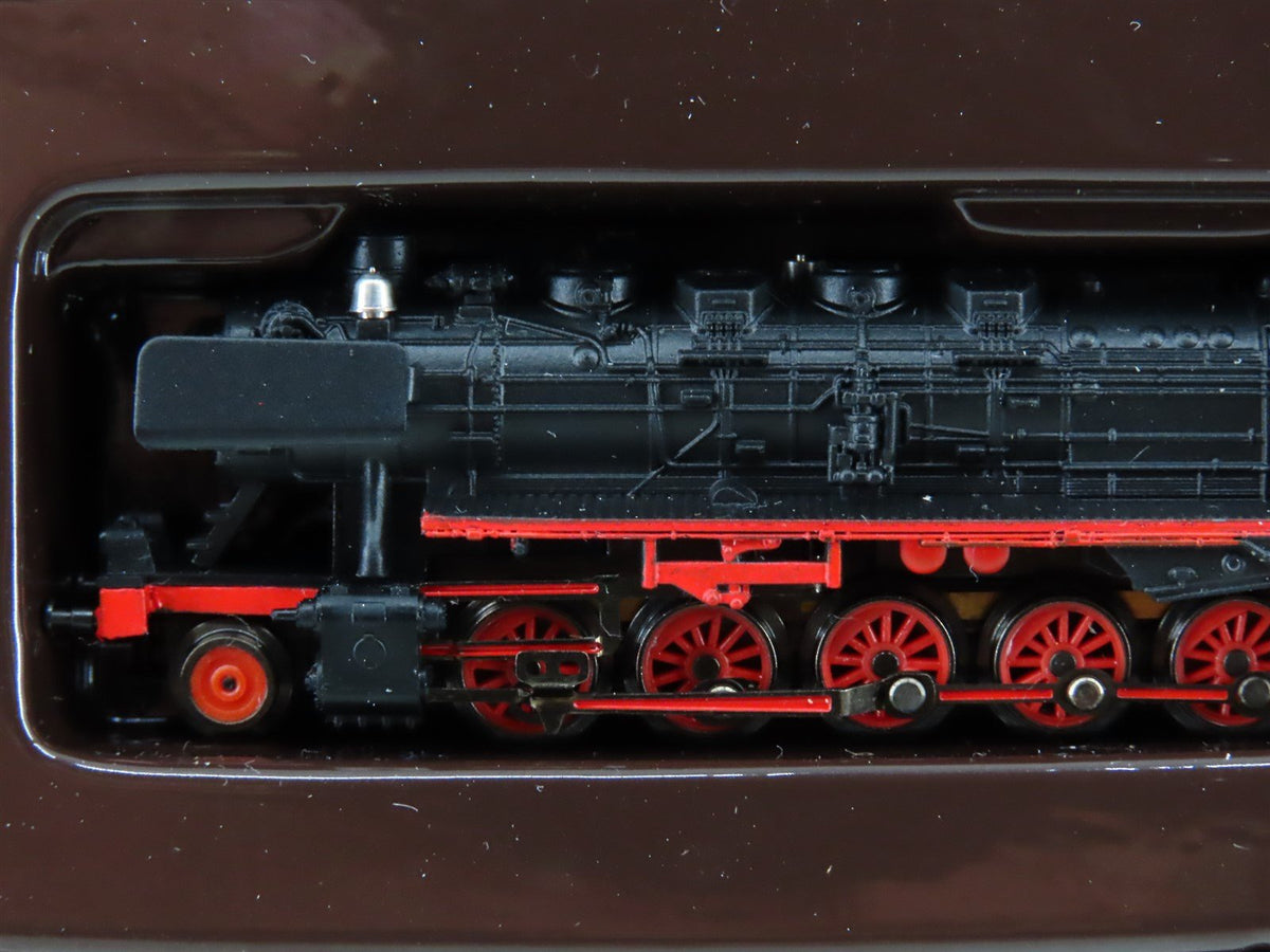 Z Marklin Mini-Club 81360 DB German 2-10-0 BR50 Steam &amp; Rotary Snowplow Set