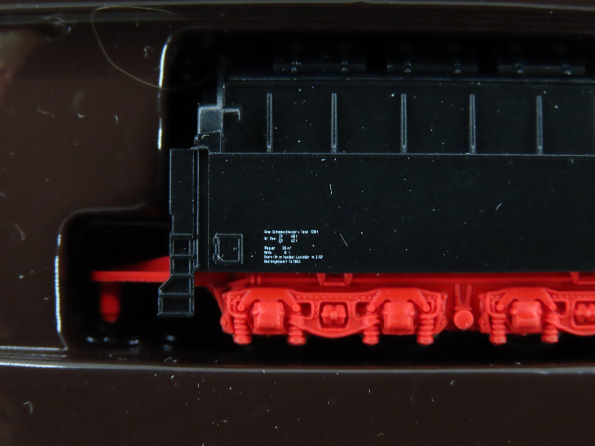 Z Marklin Mini-Club 81360 DB German 2-10-0 BR50 Steam &amp; Rotary Snowplow Set