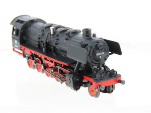 Z Marklin Mini-Club 81360 DB German 2-10-0 BR50 Steam & Rotary Snowplow Set