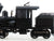 On30 Bachmann Spectrum 28802 Unlettered 2-Truck Stearns Heisler Steam w/ DCC