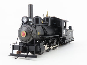 On30 Scale Bachmann Spectrum 29403 Midwest Quarry & Mining 0-6-0 Steam #3 w/ DCC