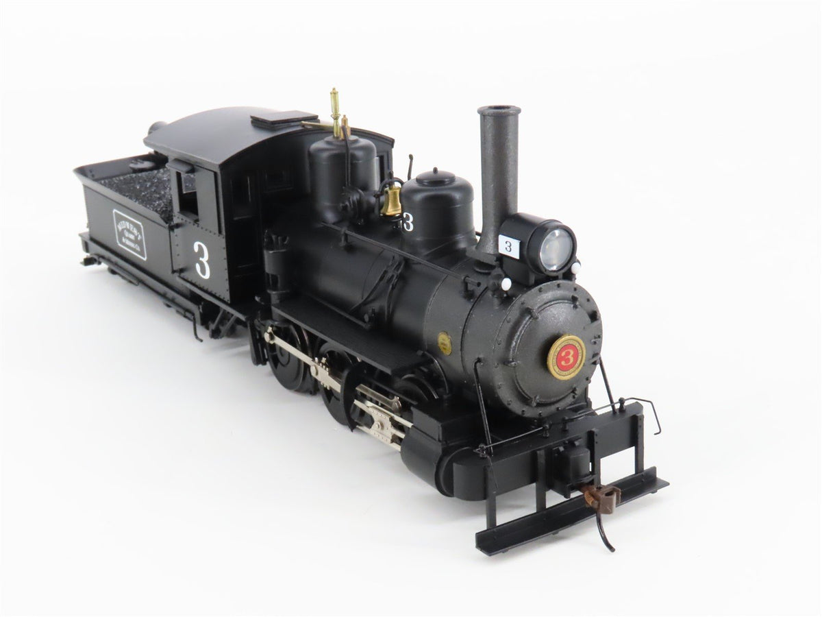 On30 Scale Bachmann Spectrum 29403 Midwest Quarry &amp; Mining 0-6-0 Steam #3 w/ DCC