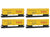 N Scale Micro-Trains MTL 98300238 EKSX Kahn's Brine Tank 40' Wood Reefers 4-Pack